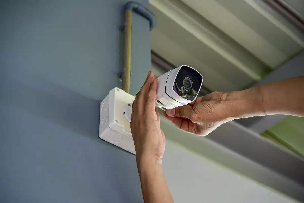 CCTV camera installation
